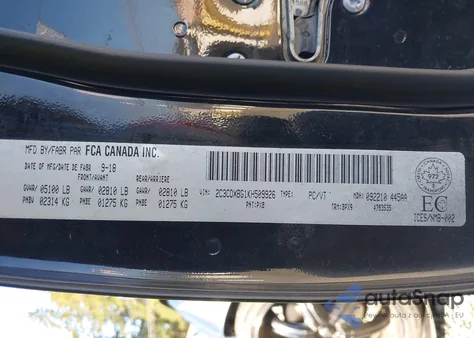 2019 Dodge Charger Sxt z USA, uszkodzony, nr VIN 2C3CDXBG1KH509926